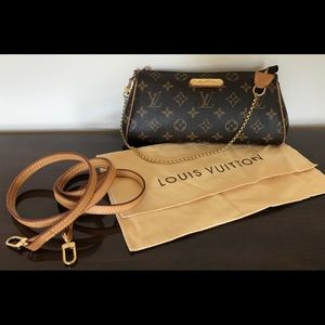 Louis Vuitton Eva Clutch with strap